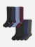 Men's Dress Over the Calf Sock 8-Pack - dot solids mix