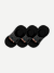 Performance Cushioned No Show Sock 3-Pack - Dark Black L