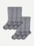 Everyday Compression Sock 6-Pack (15-20mmHg) - Charcoal