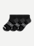 Ankle Compression Socks 3-Pack - Black