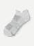 Lightweight Athletic Ankle Socks - Grey - L [7753]