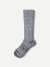 Everyday Compression Knee High Socks (15-20mmHg) - Charcoal - L [7760]