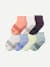 Toddler Week of Bombas Gripper Calf Sock 7-Pack - Dawn Lime Mix L [8949]