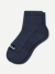 Hybrid Ribbed Quarter Socks Midnight Navy L