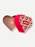 Bee My Valentine Empty Gift Box (Fits 4 Pairs) - Heart L (Open Box Only) [8996]
