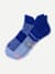 Lightweight Athletic Ankle Socks - Neon Cobalt L [8580]
