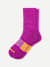Marl Half Calf Socks - Grape Jam / Vivid Magenta L [8860]