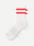 Vintage Stripes Half Calf - Heirloom Red L [8889]