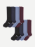 Men's Dress Over the Calf Sock 8-Pack - dot mix