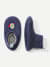 Toddler Gripper Slipper - Navy Dusk L [8534] Front + Slide