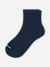 Women's Lightweight Quarter Socks - Navy L [5859]