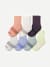 Junior Week of Bombas Calf Sock 7-Pack - Dawn Lime Mix L [8948]