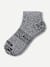 Ankle Compression Socks - Charcoal - L [7762]