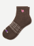 Women's Garden Party Quarter Socks - Oak Moss L [8636]