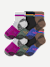 Women's Hiking Quarter Sock 6-Pack - Black Moss Mix
