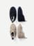 Toddler Gripper Slipper Navy Taupe Mix 2-Pack L