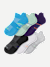 Men's Lightweight Athletic Ankle Sock 6-Pack - Concord Mix