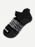 Gripper Ankle Socks - Black White L [7880]