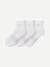 Lightweight Athletic Quarter Sock 3-Pack - white mix L