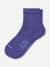 Modern Rib Quarter Socks - indigo L [7407]