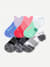 Women's Run Ankle Sock 6-Pack - orchid neutrals mix L
