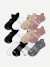 Women's All Sport Ankle Sock 12-Pack - Dusty Mauve Mix L