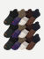 Men's Marl Ankle Sock 12-Pack - Espresso Navy Mix L