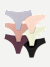 Women's No Show Thong 6-Pack - Nimbus Meringue Core Mix L