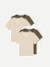 Women's Pima Cotton V-Neck T-Shirt 6-Pack - Oak Heather Mix L