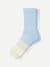 Women's Running Half Calf Socks - cloud blue light meringue L [9152]