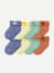 Baby Sock 8-Pack (0-6 Months) - blue jade mix L