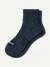 Modern Rib Quarter Socks - Midnight Navy L [5702]