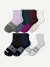 Women's Quarter Sock 8-Pack - Chai Lavender Solids Mix L