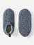 Youth Marl Gripper Slipper - Pebble L [6718]
