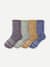 Youth Merino Wool Blend Calf Sock 4-Pack - glacier sage mix L [10254]