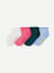 Junior Lightweight Ankle Sock 4-Pack - cloud pink mix L [10212]
