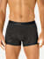 Men's Cotton Modal Blend Trunk - Black Birds Eye MO1 [8712]