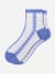 Sheer Quarter Socks - Hydrangea L [11329]