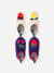 Toddler Gripper Slipper 2-Pack - Cherry Tomato x Strawberry Lemonade L