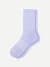 Half Calf Socks - Lavender Blue L [10386]