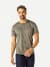 Men's Classic Fit Pima Cotton Crew Neck T-Shirt - Boulder Stripe MO1 [8525]