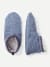 Adult Marl Gripper Slipper - Blue Smoke L [7069]