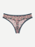 Women's SoftMesh Thong - pebble floral print L [9347]