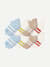 Junior Ankle Sock 8-Pack - Blue Beige Mix L