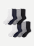 Men's Modern Rib Half Calf Sock 8-Pack - core mix L