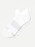 Lightweight Athletic Ankle Socks - White - L [7752]