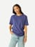 Premium Weight Pocket Crew Neck T-Shirt - Light Indigo WO1 [7248]