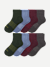 Men's Quarter Sock 8-Pack - Blue Smoke Mix L