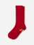 Pointelle Calf Socks - heritage red L [9728]