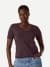 Women's Pima Cotton V-Neck T-Shirt - All Spice WO1 [8738]